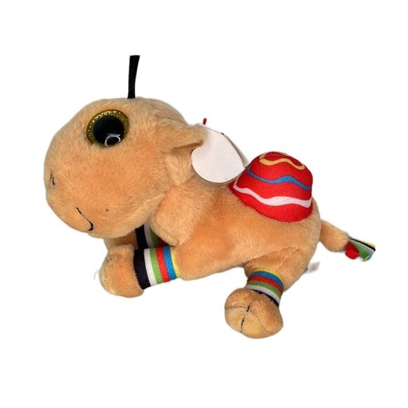 2019 Ty Beanie Babies 6" JAMAL the Camel Stuffed Animal Plush Heart Tags - Picture 3 of 8